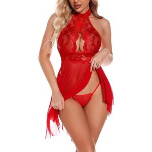 Home babydoll red side 2...