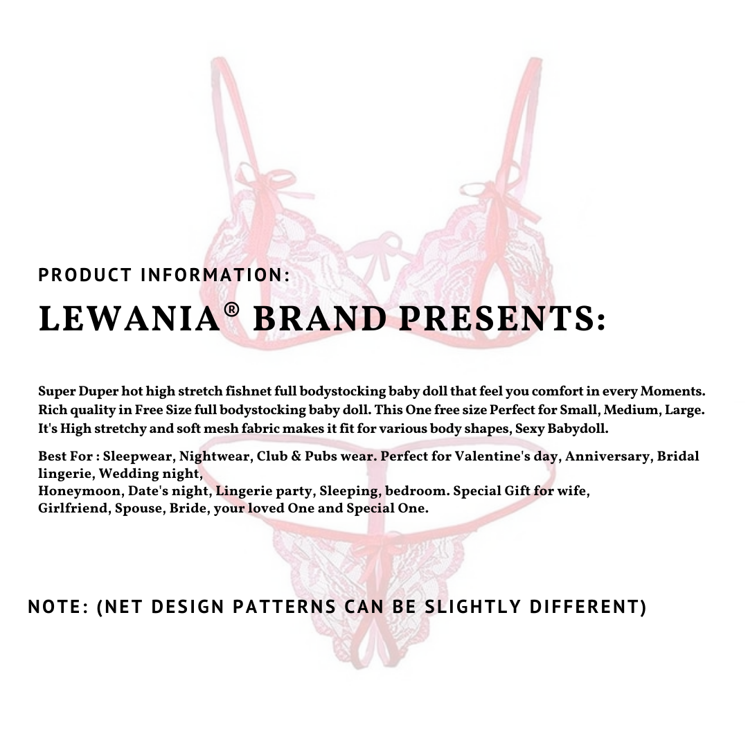 Size Guide Lingerie Set